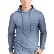 Bread and Boxers Organic Cotton Men Hooded Shirt 2P Ljusblå X-Large He...