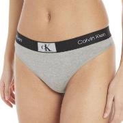 Calvin Klein Trosor 3P CK96 Cotton Thong Ljusgrå bomull Large Dam