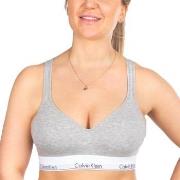 Calvin Klein BH 2P Modern Cotton Bralette Lift Grå Small Dam