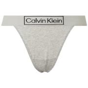 Calvin Klein Trosor 3P Reimagined Heritage High Leg Thong Grå X-Small ...