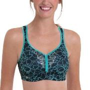 Anita BH Active Air Control DeltaPad Sports Bra Svart/Blå A 75 Dam