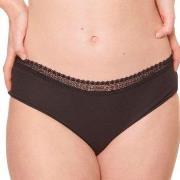 Sloggi Trosor 2P GO Ribbed Hipster Briefs Svart ekologisk bomull Small...