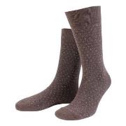 Amanda Christensen Strumpor True Ankle Dot Sock Brun Strl 43/46 Herr