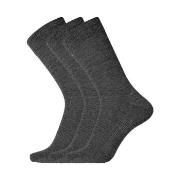 Dovre Strumpor 3P Wool Socks Mörkgrå Strl 45/48 Herr