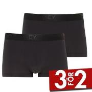 Jockey Kalsonger 2P Short Trunks Svart polyamid XX-Large Herr