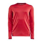 Craft Pro Control Impact LS Tee M Röd polyester X-Small Herr