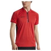 Craft Pro Control Impact Polo M Röd polyester X-Large Herr