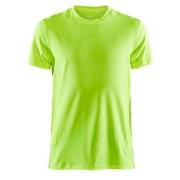 Craft ADV Esssence SS Tee M Limegrön polyester X-Small Herr