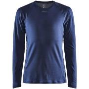 Craft Essence LS Tee Men Marin polyester Medium Herr