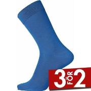 Egtved Strumpor Cotton Socks Royalblå Strl 45/48