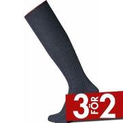 Egtved Strumpor Pure Wool Kneehigh Sock Marin ull Strl 38/40 Herr