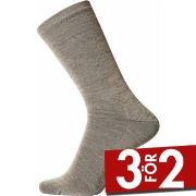 Egtved Strumpor Twin No Elastic Sock Sand Strl 40/45