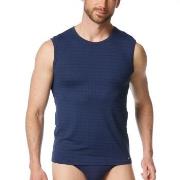 Bruno Banani Check Line 2 0 Tanktop Marin polyamid X-Large Herr