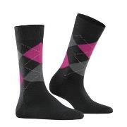 Burlington Strumpor 3P Marylebone Wool Socks Rosa/Svart Strl 36/41 Dam