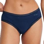 Sloggi Trosor 3P GO Crush Hipster Briefs Svart/Blå bomull X-Large Dam