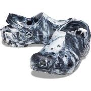 Crocs Classic Marbled Clog Svart/Vit US M11 (EU 45-46)