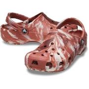 Crocs Classic Marbled Clog Vinröd US M7/W9 (EU 39-40)