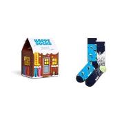 Happy socks Strumpor 2P Skiing Chalet Gift Set Flerfärgad Strl 36/40