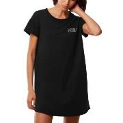 Triumph Nightdress Short Sleeve Svart bomull 42 Dam