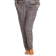 Damella Knitted Lounge Pants Rosa Mönstrad Large Dam