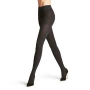 Falke Strumpbyxor Family Women Cotton Tights Antracit bomull M/L Dam