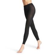 Falke Strumpbyxor Women Cotton Touch Leggings Svart S/M Dam