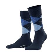 Burlington Strumpor Edinburgh Wool Sock Marin Strl 40/46 Herr