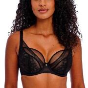 Freya BH Sydnie Underwired High Apex Plunge Bra Svart E 80 Dam