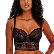 Freya BH Sydnie Underwired Longline Bra Svart E 85 Dam