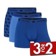 Dovre Kalsonger 3P Recycled Polyester Boxers Blå/Blå polyester Large H...