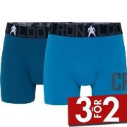 CR7 Cristiano Ronaldo Kalsonger 2P Boys Trunk Briefs Blå bomull 116/12...