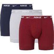 Nike Kalsonger 3P Everyday Cotton Boxer Blå/Röd bomull X-Large Herr