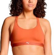 Puma BH Crossback Padded Sporty Top Orange polyamid X-Small Dam