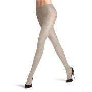 Falke Strumpbyxor Family Women Tights Ljusgrå bomull Large Dam