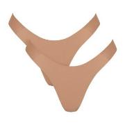 Sloggi Trosor 2P ZERO Feel 2 0 Tiny Tanga C2P Beige X-Small Dam
