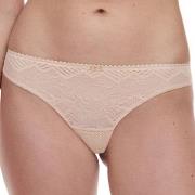 Chantelle Trosor Origins Lace Thong Beige nylon 38 Dam