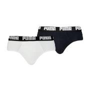 Puma Kalsonger 2P Men Everyday Brief Vit/Svart bomull X-Large Herr