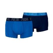 Puma Kalsonger 2P Men Everyday Trunks Marin/Blå bomull Medium Herr