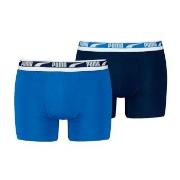 Puma Kalsonger 2P Men Multi Logo Boxer Marin/Blå bomull Large Herr