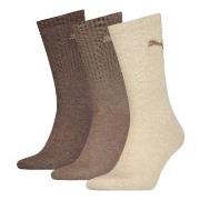 Puma Strumpor 3P Sport Crew Socks Brun Strl 47/49