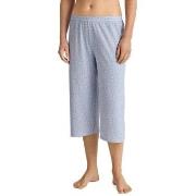 Calida Favourites Sleep Medium-Length Pants Ljusblå bomull X-Small Dam