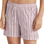 Calida Favourites Sleep Shorts Rosa randig bomull Small Dam
