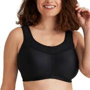 Miss Mary Exhale Comfort T-shirt Sports Bra BH Svart D 80 Dam