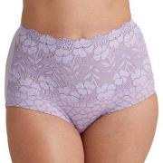 Miss Mary Jacquard And Lace Girdle Trosor Lila 42 Dam