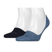 Calvin Klein Strumpor 2P Lucca No Show Sock Jeansblå Strl 43/46 Herr