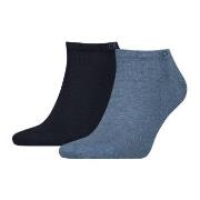 Calvin Klein Strumpor 2P Men Sneaker Socks Jeansblå Strl 43/46 Herr