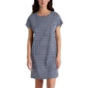 Calida Daylight Dreams Sleepshirt Marin bomull Large Dam
