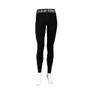 Calvin Klein Logo Waistband Legging Svart Medium Dam