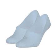 Calvin Klein Strumpor 2P Shiny Logo Mid Cut Footie Socks Ljusblå Strl ...