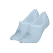 Calvin Klein Strumpor 2P Women Invisible Footie Socks Blå Strl 35/38 D...